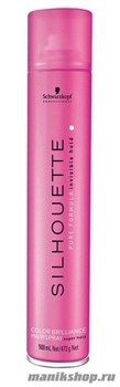 Schwarzkopf Silhouette Super Hold Colour Brilliance Hairspray Безупречный лак для окрашенных волос (розовый) 500мл