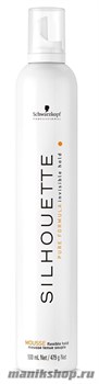 Schwarzkopf Silhouette Pure Mousse FlexibleHold Безупречный мусс мягкой фиксации (белый) 500мл