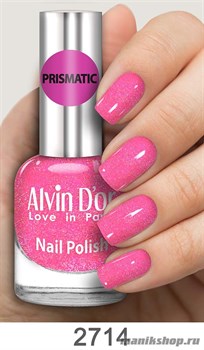 2714/24024 Alvin D'or Prismatic ADN-27 Лак для ногтей 2714 ярко-розовый 15мл