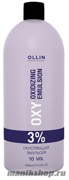 728677 Ollin Окисляющая эмульсия OXY 3% 10vol 1000мл
