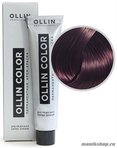 6/22 Ollin Color Перманентная крем-краска для волос 60мл темно-русый фиолетовый