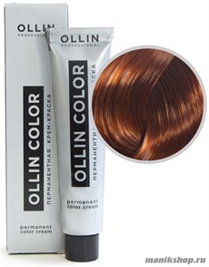 7/43 Ollin Color Перманентная крем-краска для волос 60мл русый медно-золотистый