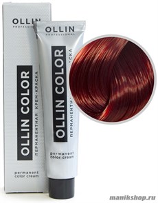 7/6 Ollin Color Перманентная крем-краска для волос 60мл русый красный