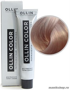 10/26 Ollin Color Перманентная крем-краска для волос 60мл светлый блондин розовый