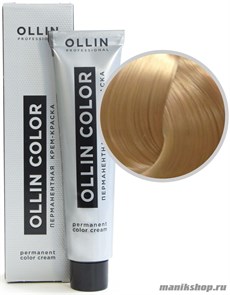 10/73 Ollin Color Перманентная крем-краска для волос 60мл светлый блондин коричнево-золотой