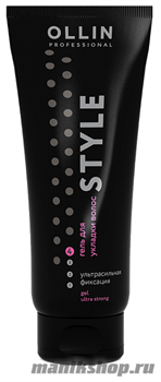 Ollin Style Гель для укладки волос ультра сильной фиксации 200мл