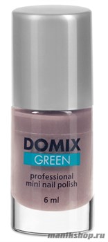 Domix Лак для ногтей 6мл 4107 коричневато-серый