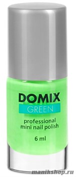 Domix Лак для ногтей 6мл 4571 кислотно-салатовый