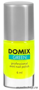 Domix Лак для ногтей 6мл 7638 кислотно-желтый