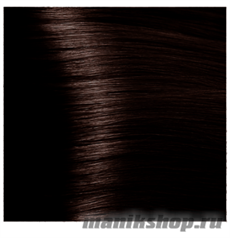 10676 Kapous Крем-краска для волос без аммиака Magic Keratin 3.53 темный коричневый терракотовый 100мл