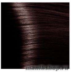 10671 Kapous Крем-краска для волос без аммиака Magic Keratin 4.45 коричневый медно-махагоновый 100мл