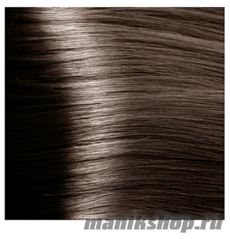 10663 Kapous Крем-краска для волос без аммиака Magic Keratin 5.12 светлый коричневый бежевый холодный 100мл