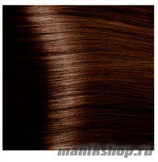 10713 Kapous Крем-краска для волос без аммиака Magic Keratin 5.25 светлый коричневый мокко 100мл