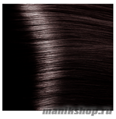 10707 Kapous Крем-краска для волос без аммиака Magic Keratin 5.8 светлый коричневый шоколад 100мл