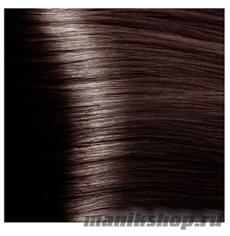 10693 Kapous Крем-краска для волос без аммиака Magic Keratin 6.8 темный блондин капучино 100мл