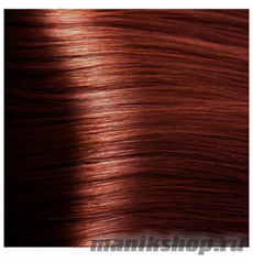 10641 Kapous Крем-краска для волос без аммиака Magic Keratin 7.44 интенсивный медный блонд 100мл
