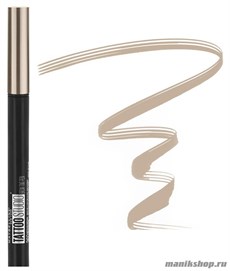 72240 Maybelline Карандаш для бровей  TATTOO BROW тон 100 blonde