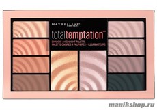 Maybelline Total Temptation Palette Палетка теней для век и хайлайтеров