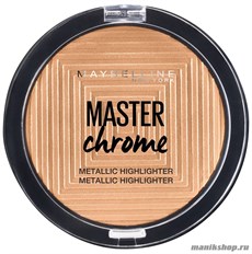 72834 Maybelline Пудра- хайлайтер для лица "Master Chrome" тон 100