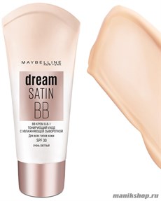 73480 Maybelline Тональный крем  Dream Fresh BB Cream 8in1, тон очень светлый