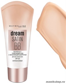 Maybelline Тональный крем  Dream Fresh BB Cream 8in1, тон натурально-бежевый