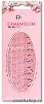 E.MI Charmicon 3D  Silicone Stickers №43 «Ягоды» золото/ серебро - фото 100262