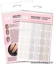 E.Mi NAILCRUST Трафареты-слайдеры "Вязаные узоры" №30 - фото 100274
