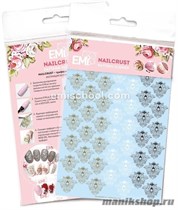 E.Mi NAILCRUST Трафареты-слайдеры №7 золотой/ белый/ черный - фото 100283