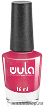 № 61 WULA Nailsoul Лак для ногтей 16мл Малиновый искрящийся - фото 100425