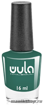 № 76 WULA Nailsoul Лак для ногтей 16мл Глубокий зеленый - фото 100435