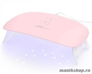 10446 SUNUV Лампа для ногтей LED/UV SUN 2 MINI plus 24Вт розовая - фото 100812