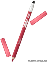 82831 Pupa 0256 32 Карандаш для губ "TRUE LIPS" тон 32 STRAWBERRY RED - фото 101319