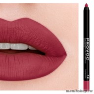 8352 Provoc №10 Sophistication Гелевый карандаш для губ (матовый, приглушенно красно- розовый) - фото 101518