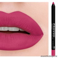 7851 Provoc №15 The Other Woman Гелевый карандаш для губ (матовый, амарантовый, красно- розовый) - фото 101522