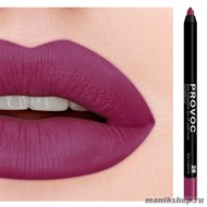 Provoc №28 Sexy Cabernet Гелевый карандаш для губ (матовый, бархатисто- винный с легким голубоватым цветом) - фото 101533