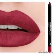 7861 Provoc №49 Sexy Scarlet Гелевый карандаш для губ (матовый, бордово- красный) - фото 101547