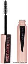 72055 Maybelline Тушь для ресниц Total Temptation удлинение и объем, черная - фото 103879