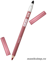 82837 Pupa 0256 38 Карандаш для губ "TRUE LIPS" тон 38 Rose nude - фото 103889