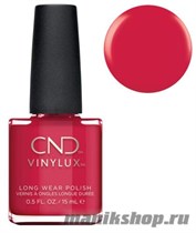 VINYLUX CND 158 Wildfire (Классический красный, плотный, без перламутра) - фото 105097
