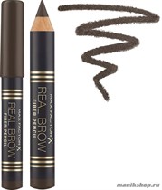 50088 Max Factor Карандаш для бровей "Real Brow Fiber Pencil" тон 005 rich brown - фото 106187