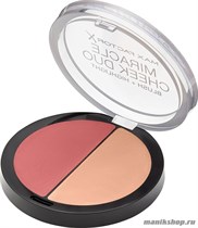 Max Factor Румяна и хайлайтер для лица "Miracle Cheek Duo"  тон 20 brown peach&amp; champagne - фото 106201