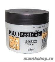 PRO Pedicure Крем-скраб абрикосовый для ног 300мл - фото 106696