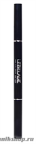 15924 Lebelage Автоматический карандаш для бровей Auto Eye Brow Soft Type Black - фото 109796