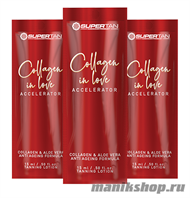 16680 SuperTan Крем-гель ускоритель для загара Омолаживающий 15мл Collagen in love - фото 110067