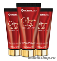 16679 SuperTan Крем-гель ускоритель для загара Омолаживающий 150мл Collagen in love - фото 110068