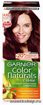 Garnier Краска для волос Колор Нэчралс 4.62 Спелая вишня - фото 110351
