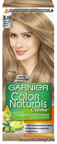 Garnier Краска для волос Колор Нэчралс 8.00 Глубокий светло- русый - фото 110355