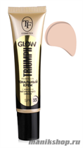 98959 Триумф TF Тональный крем Glow Foundation SPF-15 тон №201 песочно-розовый - фото 111549