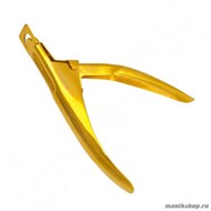 Solinberg Кусачки для акриловых ногтей золотые - фото 112212