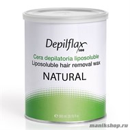 900663 Воск в банке Depilflax - Натуральный (Natural), 800мл - фото 25154